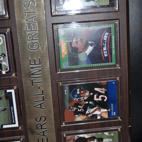 Bears All-Time Greats Plaque Collectibles 12'' x 15'' football cards - Picture 4 of 6